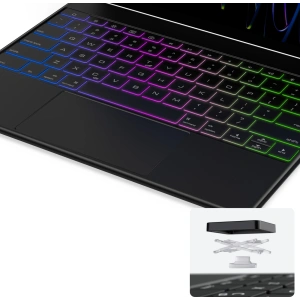 Hurtownia GSM - Dux Ducis MK billentyűzetes tok Apple iPad Pro 12.9 (4., 5. és 6. generáció) fekete - DDS1872 - {ean13} - Hurt