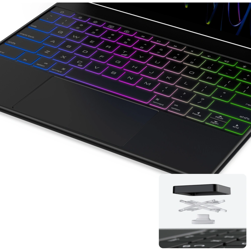 Hurtownia GSM - Case mit Tastatur Dux Ducis MK Apple iPad Pro 12.9 (4., 5. und 6. Generation) schwarz - DDS1872 - {ean13} - Hurt