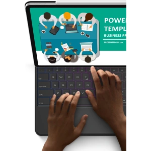 Hurtownia GSM - Etui cu tastatură Dux Ducis MK Apple iPad Pro 12.9 (4., 5. și 6. generație) negru - DDS1872 - {ean13} - Hurt