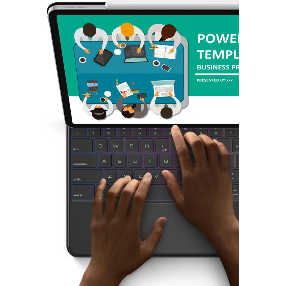 Hurtownia GSM - Etui cu tastatură Dux Ducis MK Apple iPad Pro 12.9 (4., 5. și 6. generație) negru - DDS1872 - {ean13} - Hurt