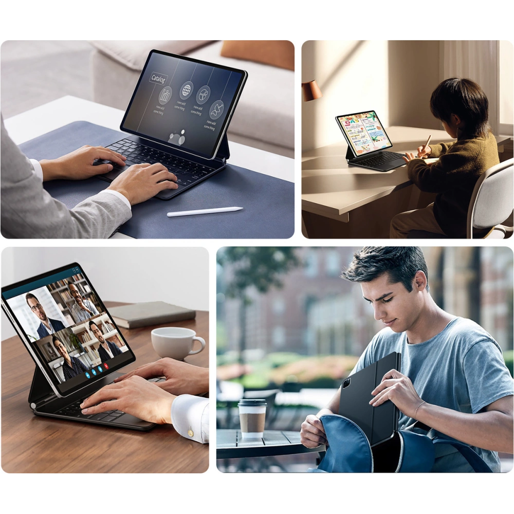 Hurtownia GSM - Dux Ducis MK billentyűzetes tok Apple iPad Pro 12.9 (4., 5. és 6. generáció) fekete - DDS1872 - {ean13} - Hurt