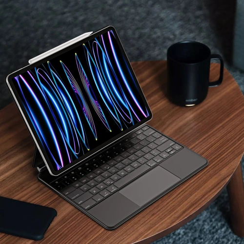 Etui z klawiaturą Dux Ducis MK Apple iPad Pro 12.9 (4., 5. i 6. generacji) czarne