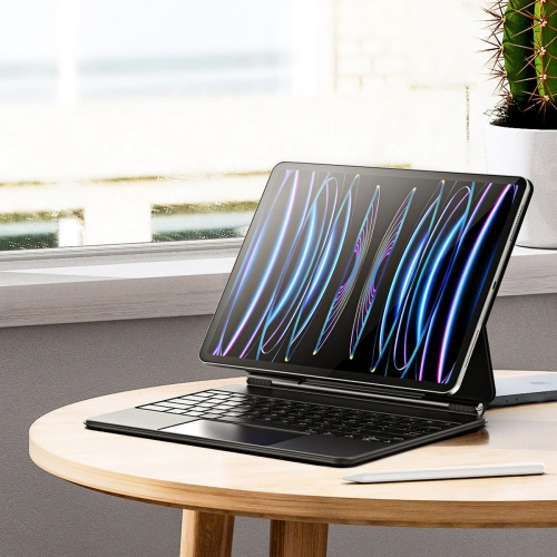 Etui z klawiaturą Dux Ducis MK Apple iPad Pro 12.9 (4., 5. i 6. generacji) czarne