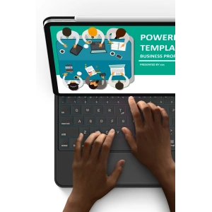 Hurtownia GSM - Dux Ducis MK billentyűzetes tok Apple iPad Air (4. és 5. generáció) / iPad Pro 11 (3. és 4. generáció) fekete - DDS1873 - {ean13} - Hurt
