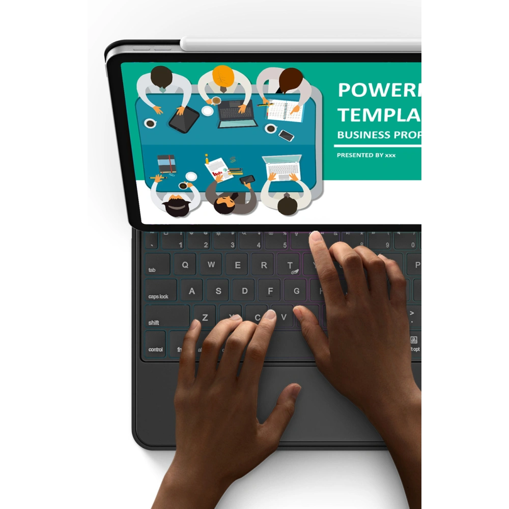 Hurtownia GSM - Etui cu tastatură Dux Ducis MK Apple iPad Air (a 4-a și a 5-a generație) / iPad Pro 11 (a 3-a și a 4-a generație) negru - DDS1873 - {ean13} - Hurt