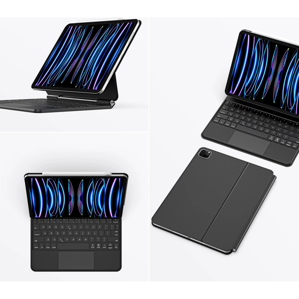 Hurtownia GSM - Etui cu tastatură Dux Ducis MK Apple iPad Air (a 4-a și a 5-a generație) / iPad Pro 11 (a 3-a și a 4-a generație) negru - DDS1873 - {ean13} - Hurt