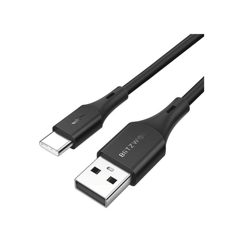 Hurtownia GSM - USB-C-Kabel BlitzWolf BW-TC14 3A 1m (schwarz) - BLZ127BLK - {ean13} - Hurt