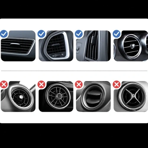 Uchwyt samochodowy na kratkę USAMS US-ZJ075 czarny/black