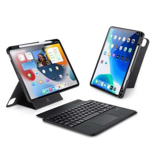 Etui z klawiaturą Dux Ducis DK Apple iPad Air 10.9 (4. i 5. generacji) / iPad Pro 11 (3. i 4. generacji) czarne