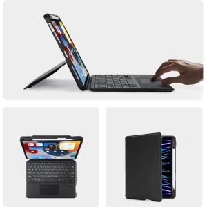 Hurtownia GSM - Case mit Tastatur Dux Ducis DK Apple iPad Air 10.9 (4. und 5. Generation) / iPad Pro 11 (3. und 4. Generation) schwarz - DDS1875 - {ean13} - Hurt
