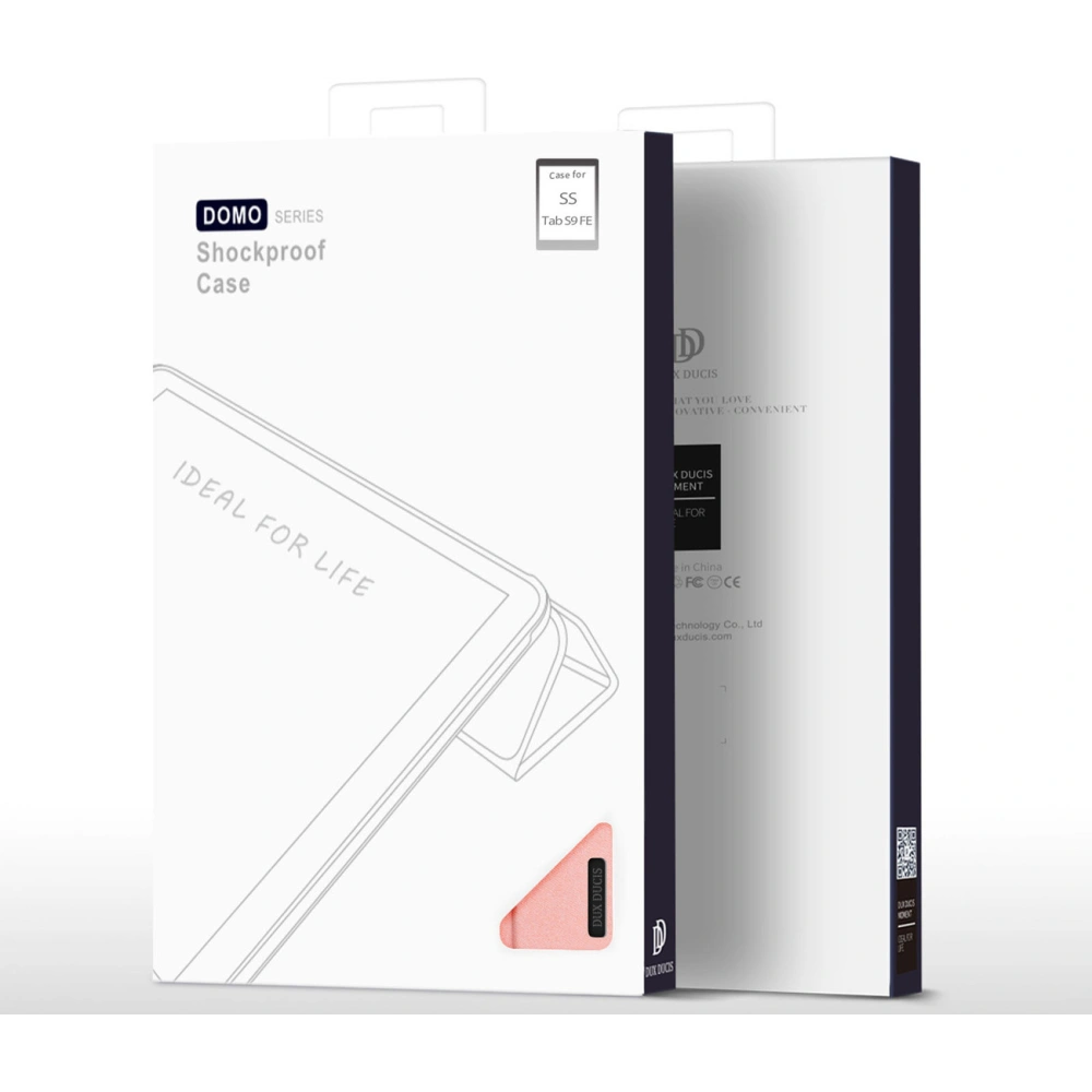 Hurtownia GSM - Dux Ducis Domo Samsung Galaxy Tab S9 FE+ Plus rózsaszínű tok - DDS1883 - {ean13} - Hurt