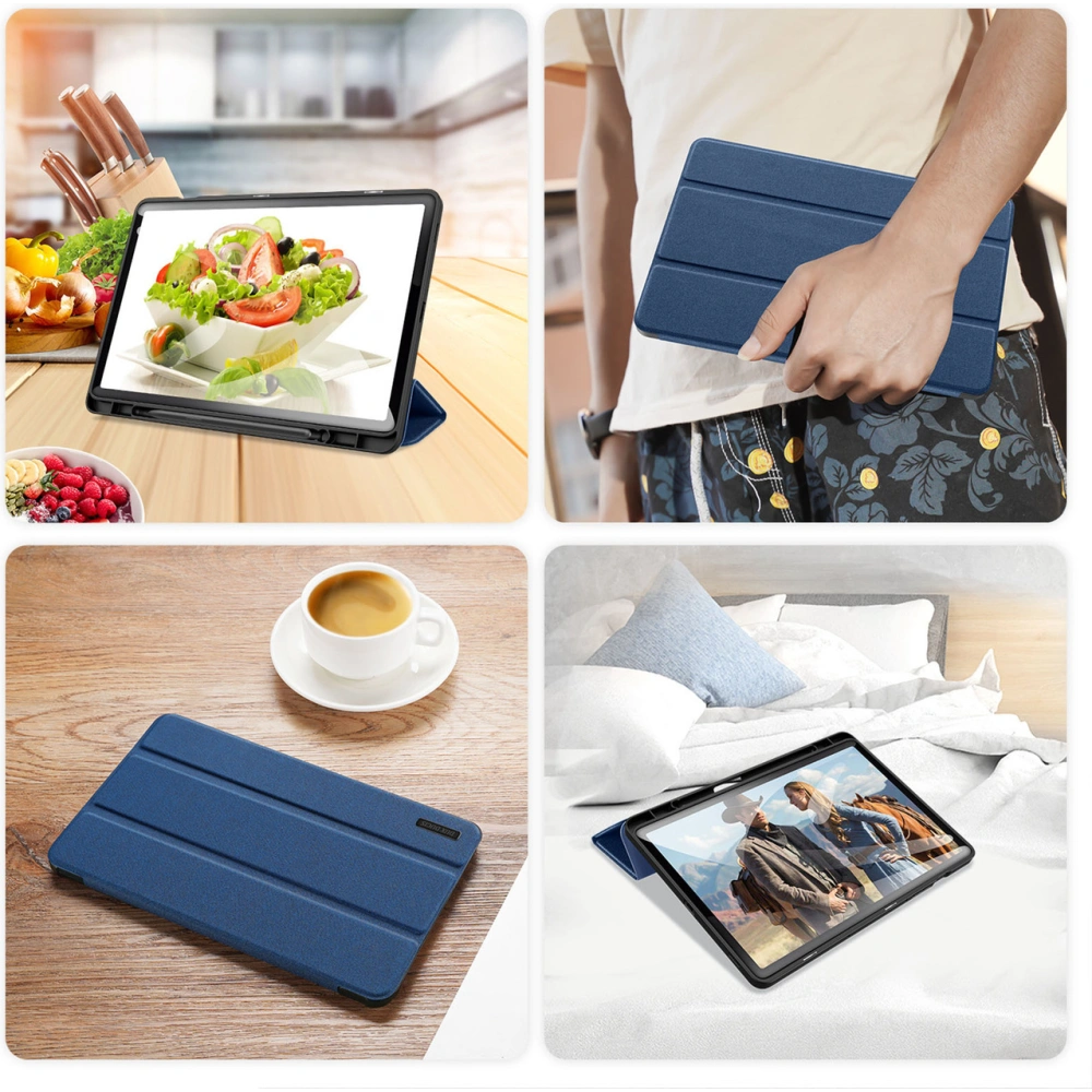 Hurtownia GSM - Etui Dux Ducis Domo Samsung Galaxy Tab S9 FE+ Plus modré - DDS1884 - {ean13} - Hurt