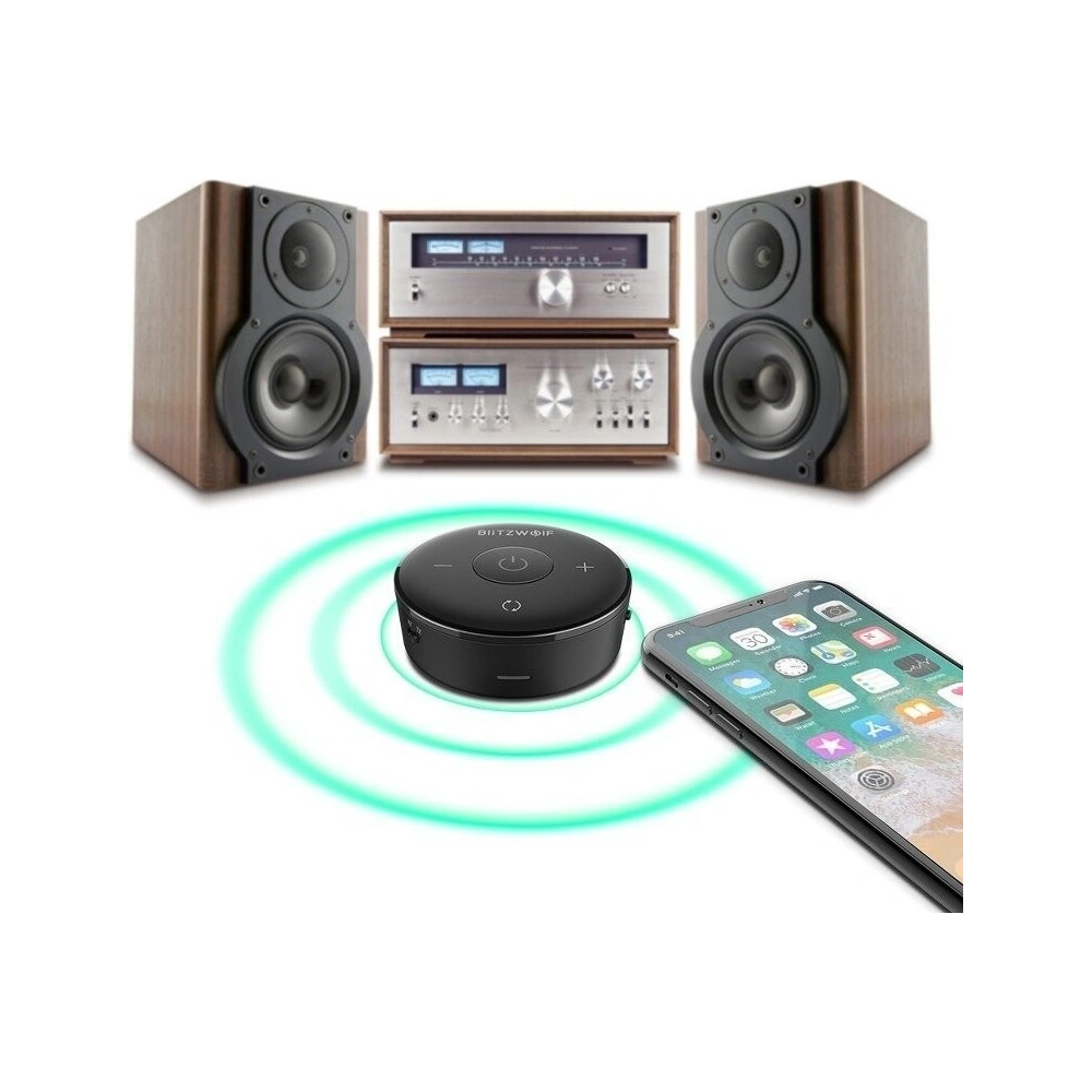 Hurtownia GSM - Bluetooth 4.1 Transmitter Empfänger Blitzwolf BW-BR3 aptX - BLZ129 - {ean13} - Hurt