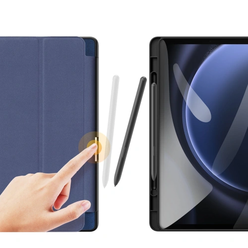 Etui Dux Ducis Domo Samsung Galaxy Tab S9 FE+ Plus niebieskie