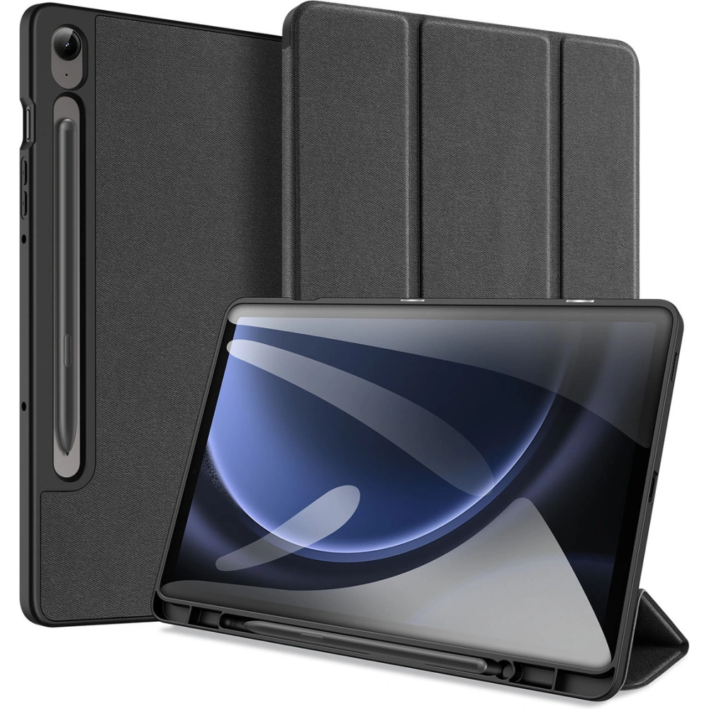 Hurtownia GSM - Etui Dux Ducis Domo Samsung Galaxy Tab S9 FE+ Plus czarne - DDS1885 - {ean13} - Hurt