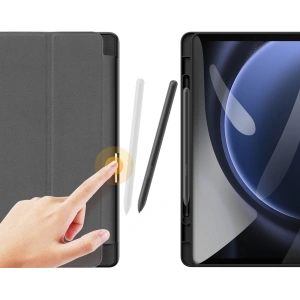Hurtownia GSM - Etui Dux Ducis Domo Samsung Galaxy Tab S9 FE+ Plus czarne - DDS1885 - {ean13} - Hurt