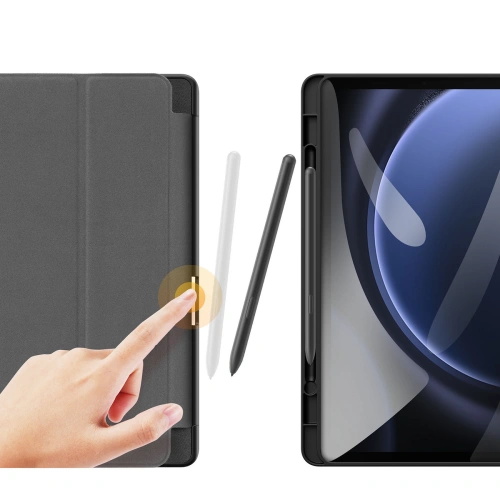 Etui Dux Ducis Domo Samsung Galaxy Tab S9 FE+ Plus czarne