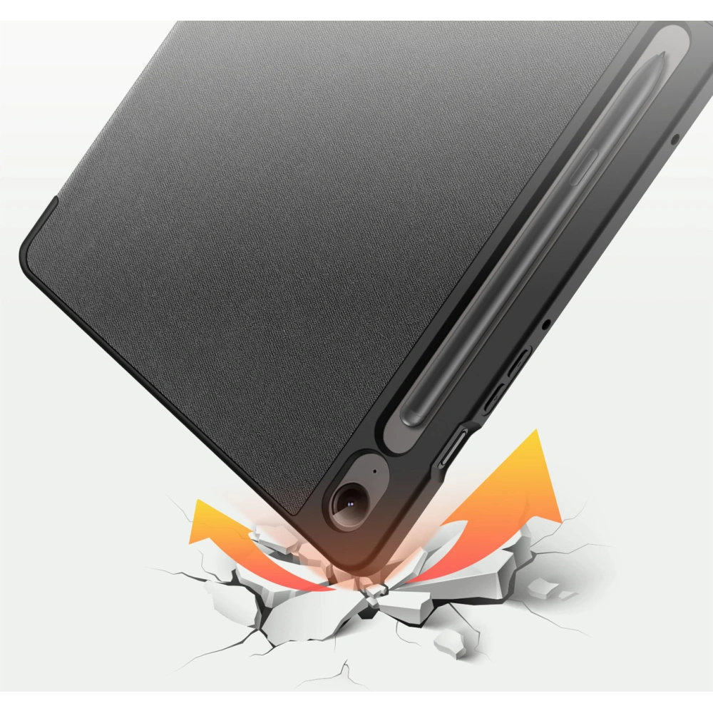 Hurtownia GSM - Etui Dux Ducis Domo Samsung Galaxy Tab S9 FE+ Plus czarne - DDS1885 - {ean13} - Hurt