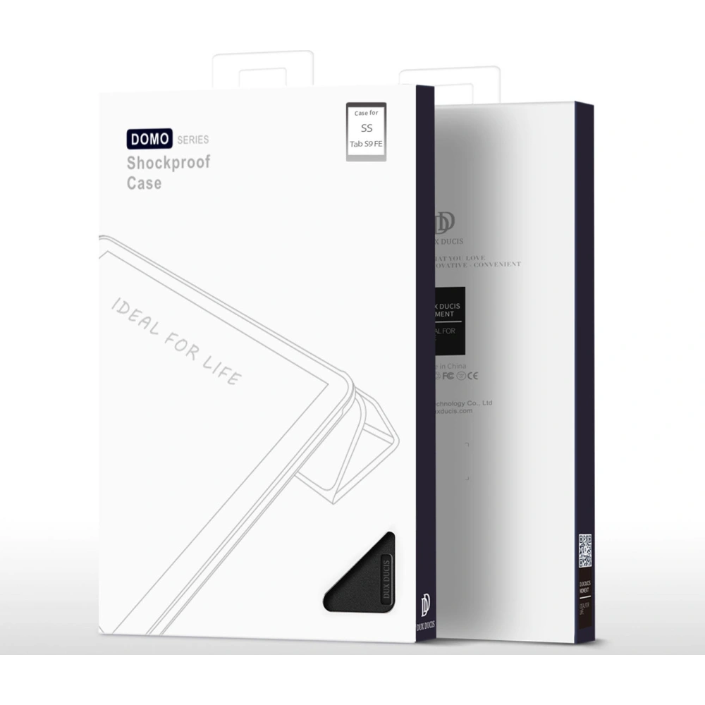 Hurtownia GSM - Etui Dux Ducis Domo Samsung Galaxy Tab S9 FE+ Plus czarne - DDS1885 - {ean13} - Hurt