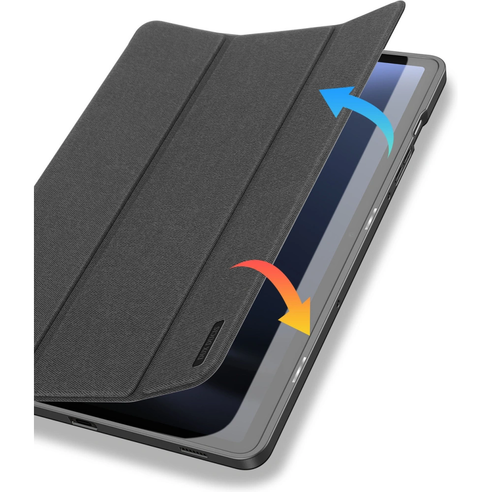 Hurtownia GSM - Etui Dux Ducis Domo Samsung Galaxy Tab S9 FE+ Plus czarne - DDS1885 - {ean13} - Hurt