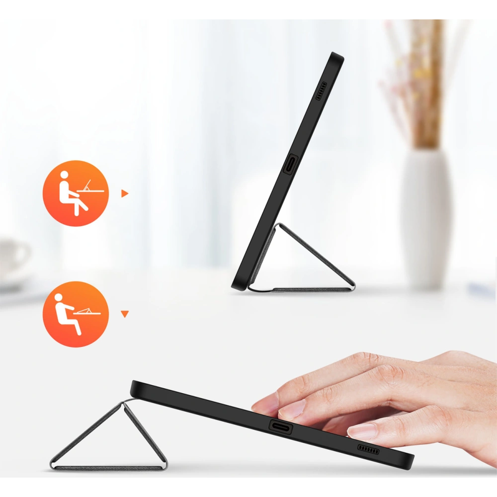 Hurtownia GSM - Dux Ducis Domo Samsung Galaxy Tab S9 FE+ Plus fekete tok - DDS1885 - {ean13} - Hurt