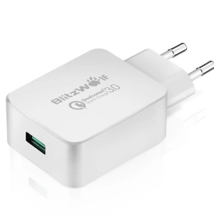 Wall charger USB BlitzWolf BW-S5 Quick Charge 3.0 18W White