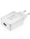Wholesale Wall charger USB BlitzWolf BW-S5 Quick Charge 3.0 18W White - BLZ130WHT - {ean13} - Hurt