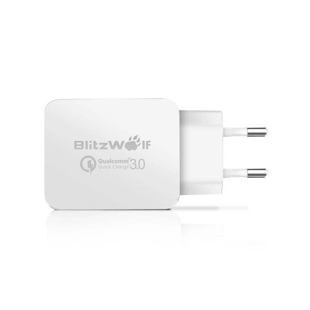 Hurtownia GSM - Ładowarka sieciowa USB BlitzWolf BW-S5 Quick Charge 3.0 18W (biała) - BLZ130WHT - {ean13} - Hurt