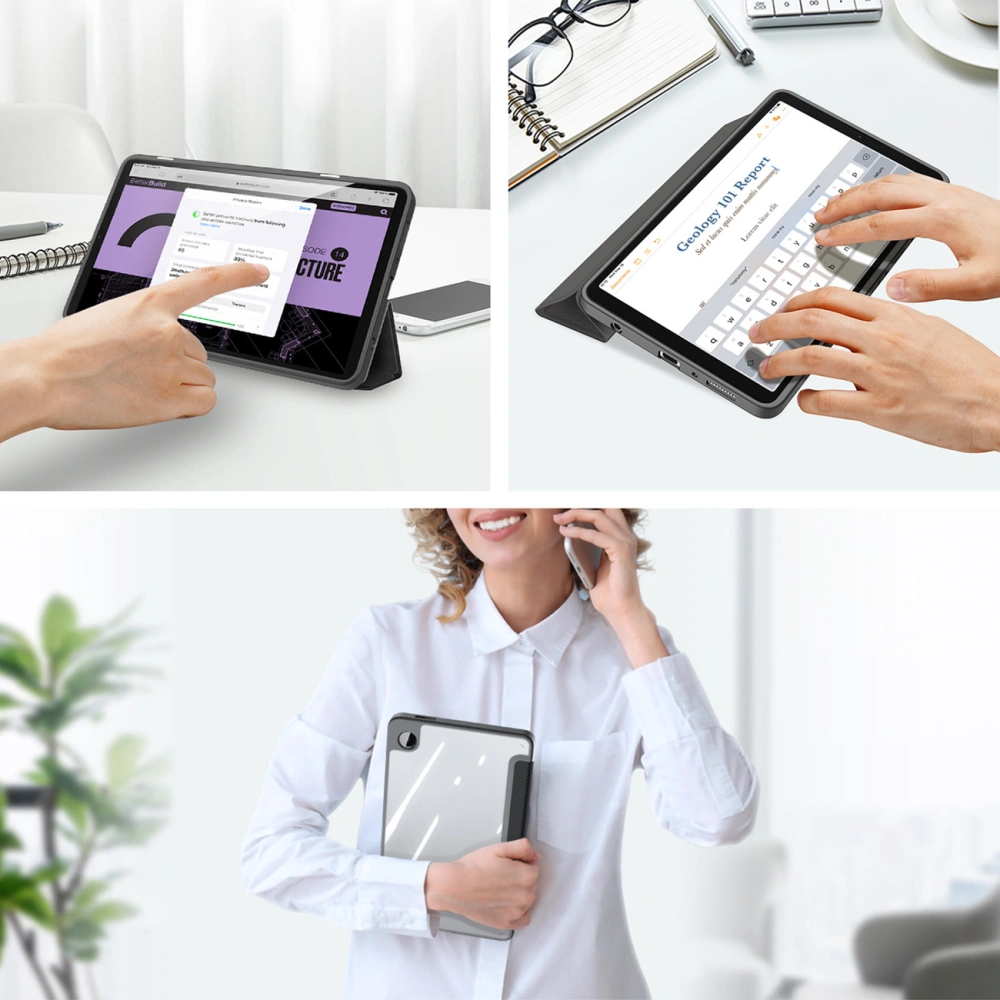 Hurtownia GSM - Etui Dux Ducis Toby Samsung Galaxy Tab A9 černé - DDS1890 - {ean13} - Hurt
