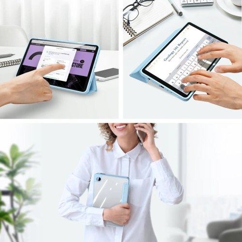 Etui Dux Ducis Toby Samsung Galaxy Tab A9 niebieskie