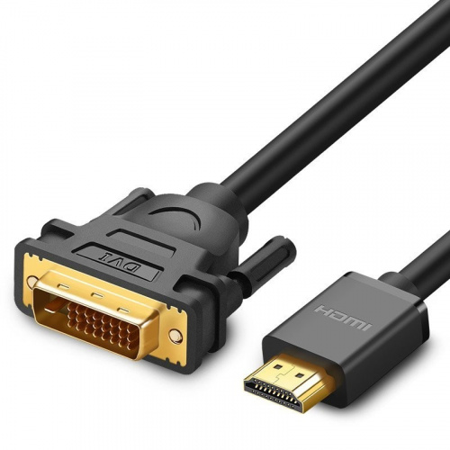 Ugreen Distributor - 6957303811359 - UGR127BLK - HDMI - DVI Cable UGREEN 4K 2m Black - B2B homescreen