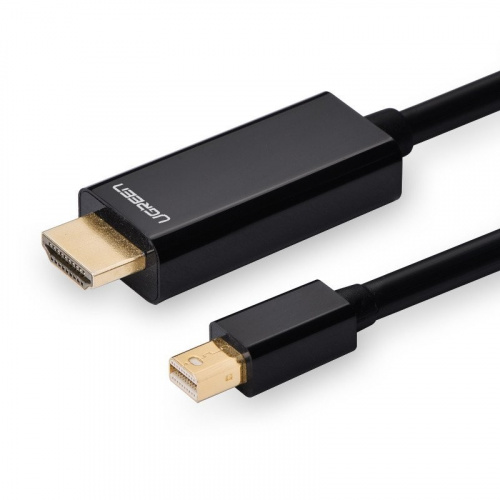Ugreen Distributor - 6957303828487 - UGR129BLK - mini DisplayPort - HDMI Cable UGREEN 4K 1,5m Black - B2B homescreen