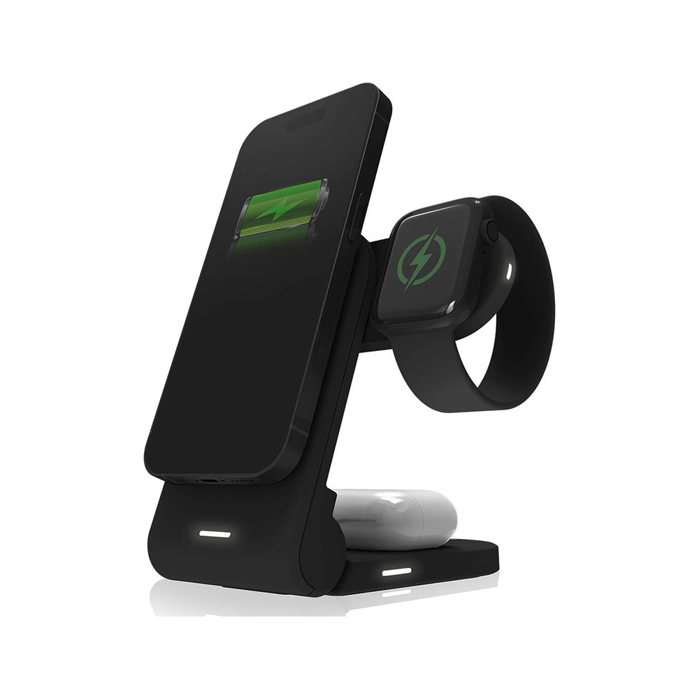 Hurtownia GSM - Indukční nabíječka 3w1 STM ChargeTree MAG MagSafe (černá) - STM62 - {ean13} - Hurt