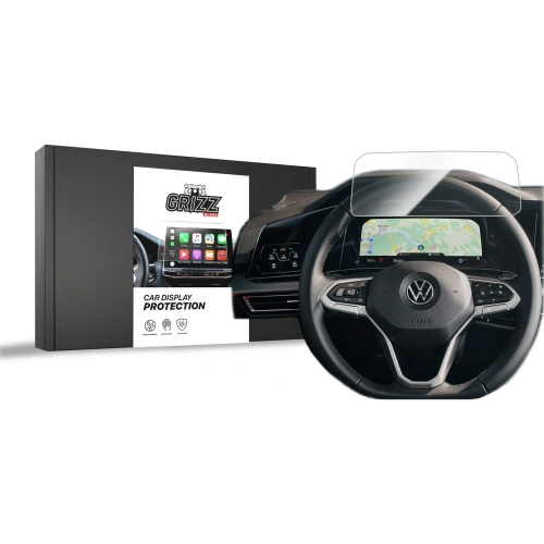 Folia ceramiczna GrizzGlass CarDisplay Protection do Volkswagen Golf 8 Digital Cockpit 10,25" 2020-2025