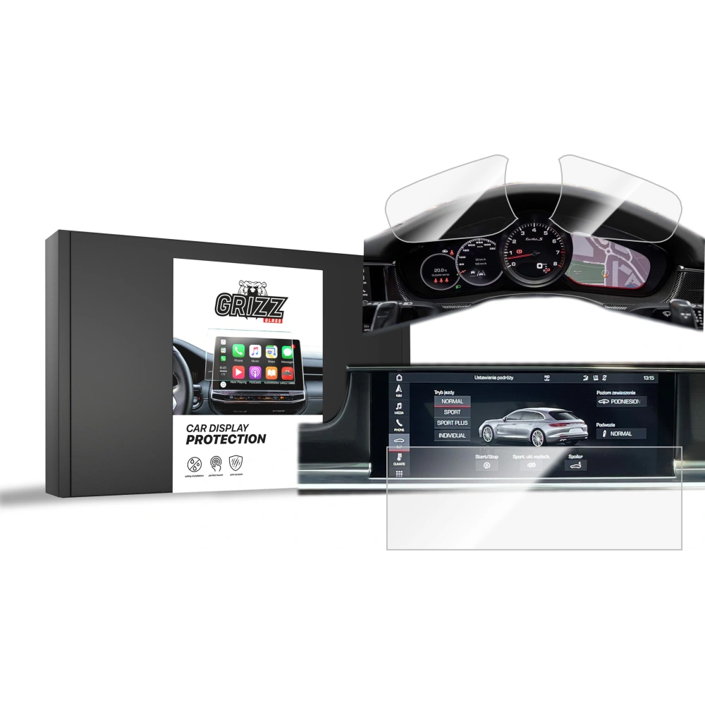 Hurtownia GSM - Keramische Folie GrizzGlass CarDisplay Schutz für Porsche Panamera 2 2016-2023 [2w1] - GRZ7701 - {ean13} - Hurt