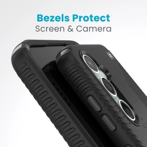 Hurtownia GSM - Case Speck Presidio2 Grip Samsung Galaxy S23 FE (Schwarz/Schwarz/Weiß) - SPK586 - {ean13} - Hurt