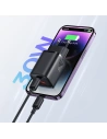 Hurtownia GSM - Hálózati töltő Joyroom Speed Series JR-TCF08EU USB-A, USB-C 30W PD QC AFC FCP fekete - JYR935 - {ean13} - Hurt