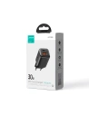 Hurtownia GSM - Hálózati töltő Joyroom Speed Series JR-TCF08EU USB-A, USB-C 30W PD QC AFC FCP fekete - JYR935 - {ean13} - Hurt