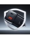 Hurtownia GSM - Hálózati töltő Joyroom Speed Series JR-TCF08EU USB-A, USB-C 30W PD QC AFC FCP fekete - JYR935 - {ean13} - Hurt