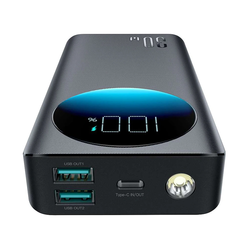 Hurtownia GSM - Powerbank Joyroom JR-PBF02 20000mAh 30W + cablu USB-A / USB-C 25cm negru - JYR937 - {ean13} - Hurt