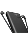 Hurtownia GSM - Powerbank Joyroom JR-L014 10000mAh 22.5W + beépített USB-C, Lightning kábelek + USB-A / USB-C 25cm fekete kábel - JYR939 - {ean13} - Hurt