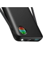 Hurtownia GSM - Powerbank Joyroom JR-L014 10000mAh 22.5W + beépített USB-C, Lightning kábelek + USB-A / USB-C 25cm fekete kábel - JYR939 - {ean13} - Hurt