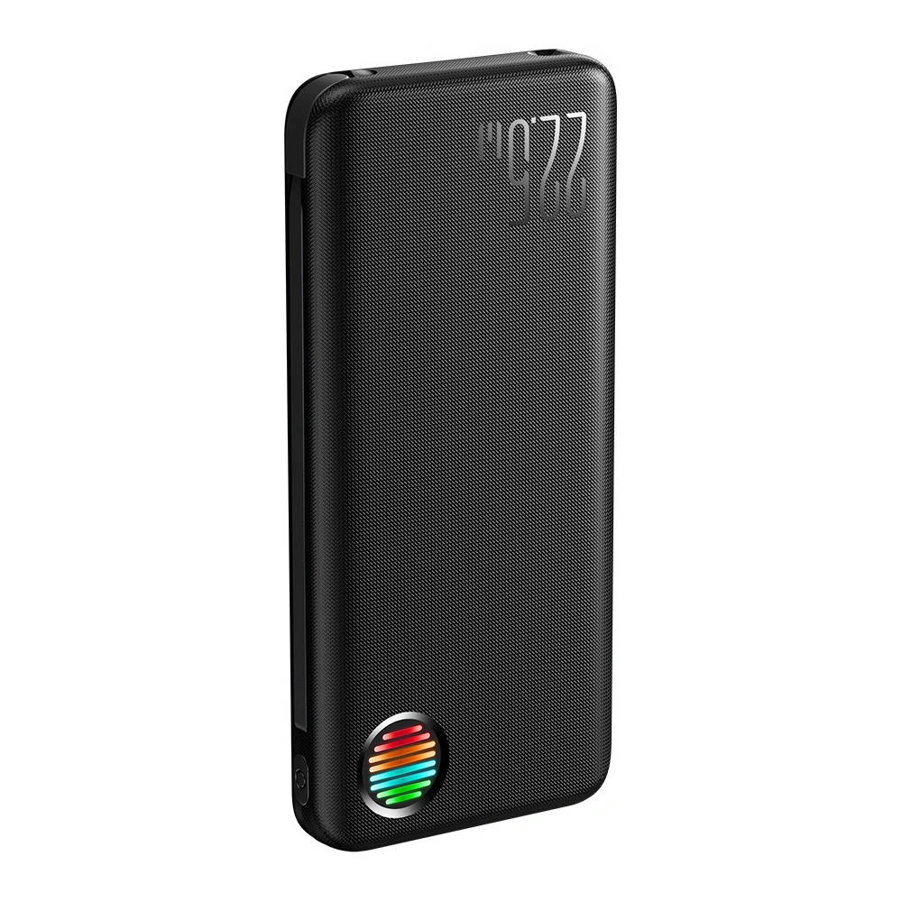 Hurtownia GSM - Powerbank Joyroom JR-L014 10000mAh 22.5W + cabluri USB-C și Lightning integrate + cablu USB-A / USB-C de 25cm negru - JYR939 - {ean13} - Hurt