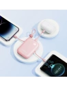 Hurtownia GSM - Powerbank Joyroom Cutie Series JR-L008 Plus 20000mAh 22.5W + beépített USB-C, Lightning kábelek + USB-A / USB-C 25cm rózsaszín - JYR940 - {ean13} - Hurt