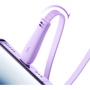 Hurtownia GSM - Kábel 3w1 Joyroom Színes Sorozat S-A40 USB-A / USB-C, Lightning, microUSB 1m lila - JYR944 - {ean13} - Hurt