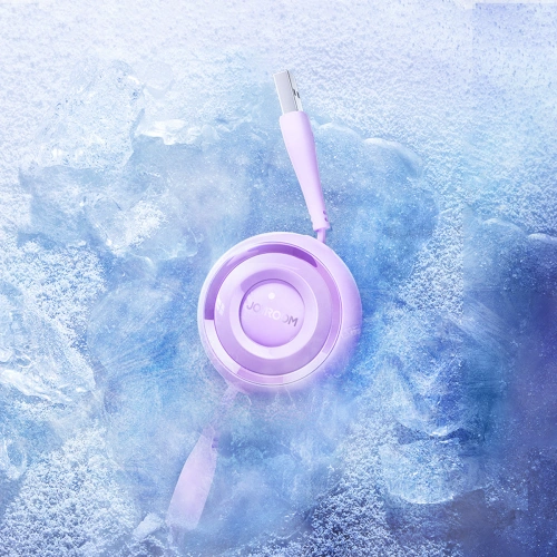 Kabel 3w1 Joyroom Colorful Series S-A40 USB-A / USB-C, Lightning, microUSB 1m fioletowy