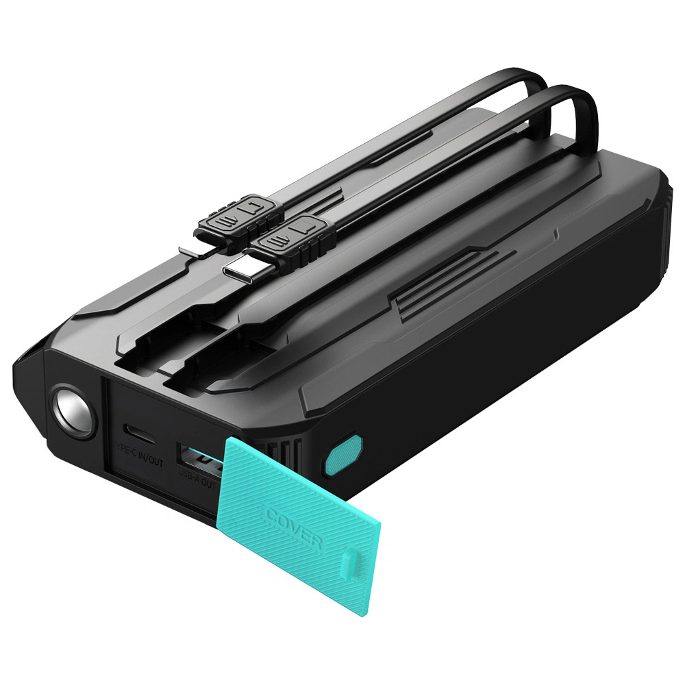 Hurtownia GSM - Powerbank Joyroom JR-L018 20000mAh 22.5W + integrierte USB-C, Lightning-Kabel schwarz - JYR945 - {ean13} - Hurt