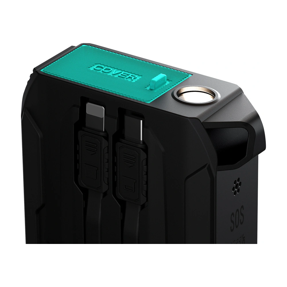 Hurtownia GSM - Powerbank Joyroom JR-L018 20000mAh 22.5W + integrierte USB-C, Lightning-Kabel schwarz - JYR945 - {ean13} - Hurt