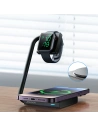 Hurtownia GSM - Indukční nabíječka 2w1 Joyroom JR-WQN05 15W MagSafe Qi černá - JYR946 - {ean13} - Hurt