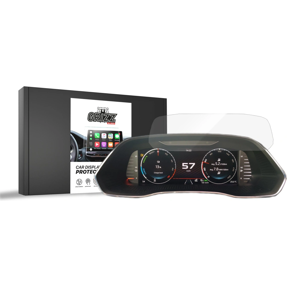 Hurtownia GSM - Cserépfólia GrizzGlass CarDisplay védelem Skoda Superb 3 Virtual Cockpit 10,25" 2019-hez - GRZ7717 - {ean13} - Hurt